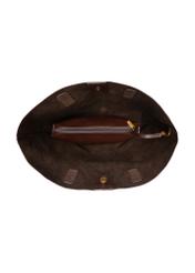 Dámska shopperka v bordovej farbe s prešívaním TOREC-1247-4D(Z26)