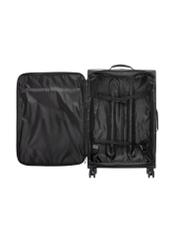 Veľký kufor na kolieskach WALNY-0045-99-28(W26), pohľad na produkt vo vnútri na bielom pozadí.