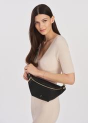 Čierna dámska  ľadvinka TOREC-0788B-99(W25)