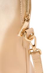 Béžová dámska taška na notebook TOREC-1130-1A(W26), detail produktu, pohľad na bielom pozadí.