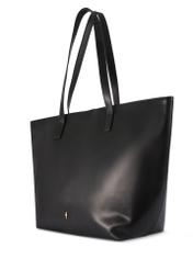 Veľká kožená dámska nákupná kabelka TORES-1258-99(W26) - diagonálny pohľad na produkt, na bielom pozadí.