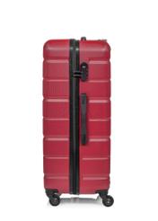 Veľký kufor na kolieskach WALAB-0067-4D-28(W26), bočný pohľad na produkt na bielom pozadí.