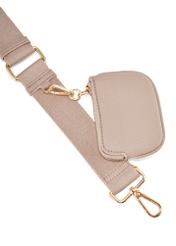 Béžová dámska kabelka typu hobo TOREC-0829A-80(Z25)