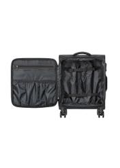 Malý kufor na kolieskach WALNY-0048-99-19(W26), pohľad na produkt vo vnútri na bielom pozadí.