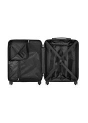 Malý kufor na kolieskach WALAB-0083-2B-19(W26) - pohľad na produkt zhora, na bielom pozadí.