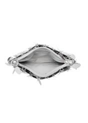 Strieborná dámska kabelka s flitrami TOREC-1085-91(Z25)