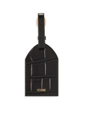 Kožená kľúčenka s motívom krokodíla BRELOK-0222-97(Z25), pohľad na produkt spredu na bielom pozadí.