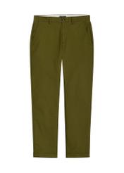Pánske khaki nohavice SPOMT-0121-8D(Z26), pohľad spredu na bielom pozadí.