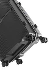 Sada kufrov na kolieskach 19"/24"/28" WALPP-0026-99(W26), pohľad na kolieska produktu na bielom pozadí.