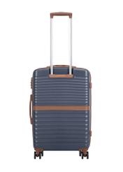 Stredný kufor na kolieskach WALAB-0084-7D-24(W26), pohľad na produkt zozadu na bielom pozadí.