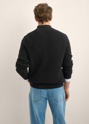 Čierny pánsky sveter SWEMT-0175-99(Z26)