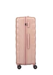 Veľký kufor na kolieskach WALPC-0015-5B-28(W26), bočný pohľad na produkt na bielom pozadí.