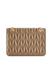 Béžová dámska kabelka s retiazkou TOREC-1102-24(Z25)