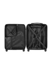 Malý kufor na kolieskach WALAB-0083-99-19(W26) - pohľad na produkt zhora, na bielom pozadí.