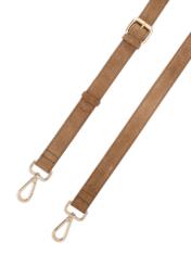 Béžová semišová kabelka TORES-1191-1B(W26)