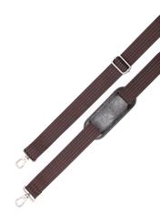 Pánska kožená aktovka TORMS-0478-89(Z25), pohľad na produkt s pruhmi na bielom podklade.