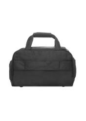 Čierna pánska nylonová taška TORMN-0420-99(W26), pohľad na produkt zozadu na bielom pozadí.