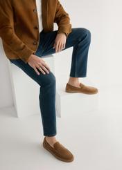 Pánske mokasíny camel BUTYM-0499-1D(W26)