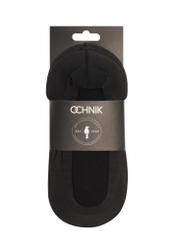 Sada čiernych dámskych členkových ponožiek ZESDT-0032-99(W26) - pohľad na produkt zhora, na bielom podklade.