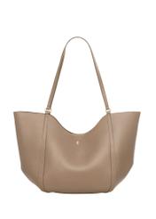 Bežová dámska kabelka shopperka TOREC-1296-1B (Z26)