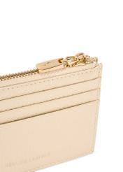 Malá dámska kožená peňaženka PORES-0806R-0B(W26), detail produktu na bielom pozadí.