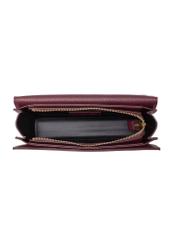 Bordová dámska crossbody kabelka TOREC-0984A-49(Z25)