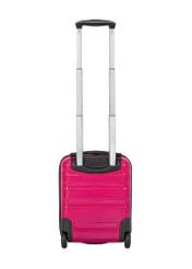 Príručný kufor na kolieskach WALPC-0012-5E-16(W26), pohľad zozadu na bielom pozadí.