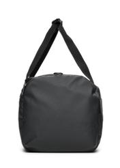 Čierna cestovná taška TORMN-0412-99(W26), bočný pohľad na produkt na bielom pozadí.