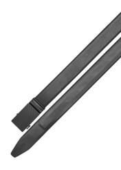 Čierny pánsky kožený opasok PASMS-0269-99(W26)