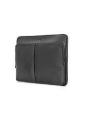 Čierna kožená aktovka na notebook TORMS-0455-99 (W25)