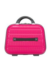 Kozmetická taška WALPC-0012-5E-14(W26), pohľad zozadu na výrobok na bielom pozadí.