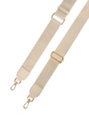 Malá béžová dámska kabelka TOREC-1174-1B(W26), detailný pohľad na produkt na bielom pozadí.