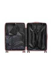 Stredný kufor na kolieskach WALPP-0024-5B-24(W26), pohľad na produkt zvnútra na bielom pozadí.