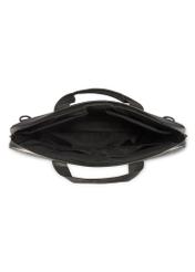 Čierna taška na notebook TORMN-0398-9J(W26), pohľad na produkt vo vnútri na bielom pozadí.