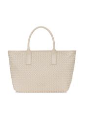 Krémová dámska shopper kabelka TOREC-1008-12(W25)
