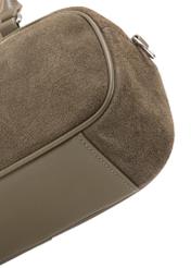 Dámska khaki kabelka cez rameno TORES-1193-55 (Z25), detail produktu na bielom pozadí.