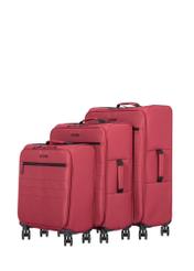 Sada kufrov na kolieskach WALNY-0045-4B(W26) s rozmermi 19"/24"/28", diagonálny pohľad na produkt na bielom pozadí.