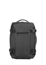 Malý kufor na kolieskach WALNY-0047-99-19(W26) - pohľad spredu na produkt, na bielom pozadí.