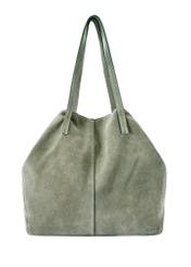 Dámska kožená kabelka TORES-1252-8F(W26) - pohľad spredu na produkt, na bielom pozadí.