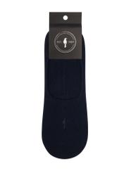 Pánske ponožky v tmavomodrom prevedení SKAMT-0150B-7E(W26), pohľad na produkt s obalom na bielom pozadí.