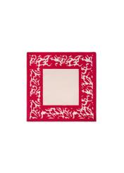 Dámska rúžová šatka so vzorom SZADT-0172-5P(W26)