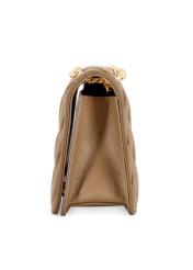 Béžová dámska kabelka s retiazkou TOREC-1102-24(Z25)