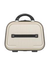 Kozmetická taška WALAB-0053-0X-14(W26), pohľad zozadu na výrobok na bielom pozadí.