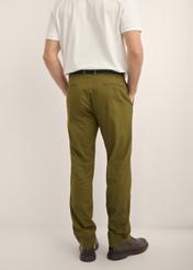 Pánske nohavice v khaki farbe SPOMT-0121-8D(Z26)