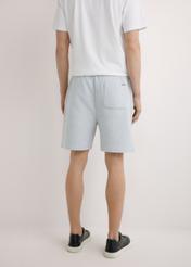 Šedé pánske teplákové šortky SZOMT-0035-9A(W26)