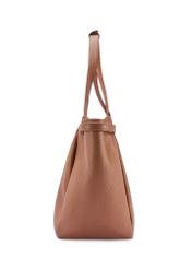 Kožená kabelka typu shopper TORES-1207-1D(W26)