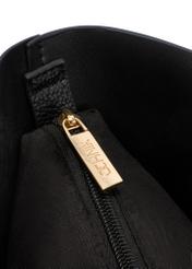 Čierna dámska kabelka shopper TOREC-1208-9I(W26)