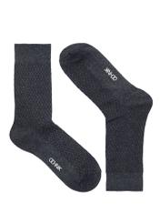 Šedé dlhé pánske ponožky SKAMT-0193-91(Z24)-01