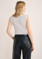 Kremová dámska blúzka BLUDT-0193-12(Z25)
