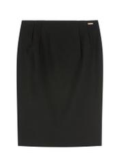 Klasická čierna ceruzková sukňa SPCDT-0088-99(W26)